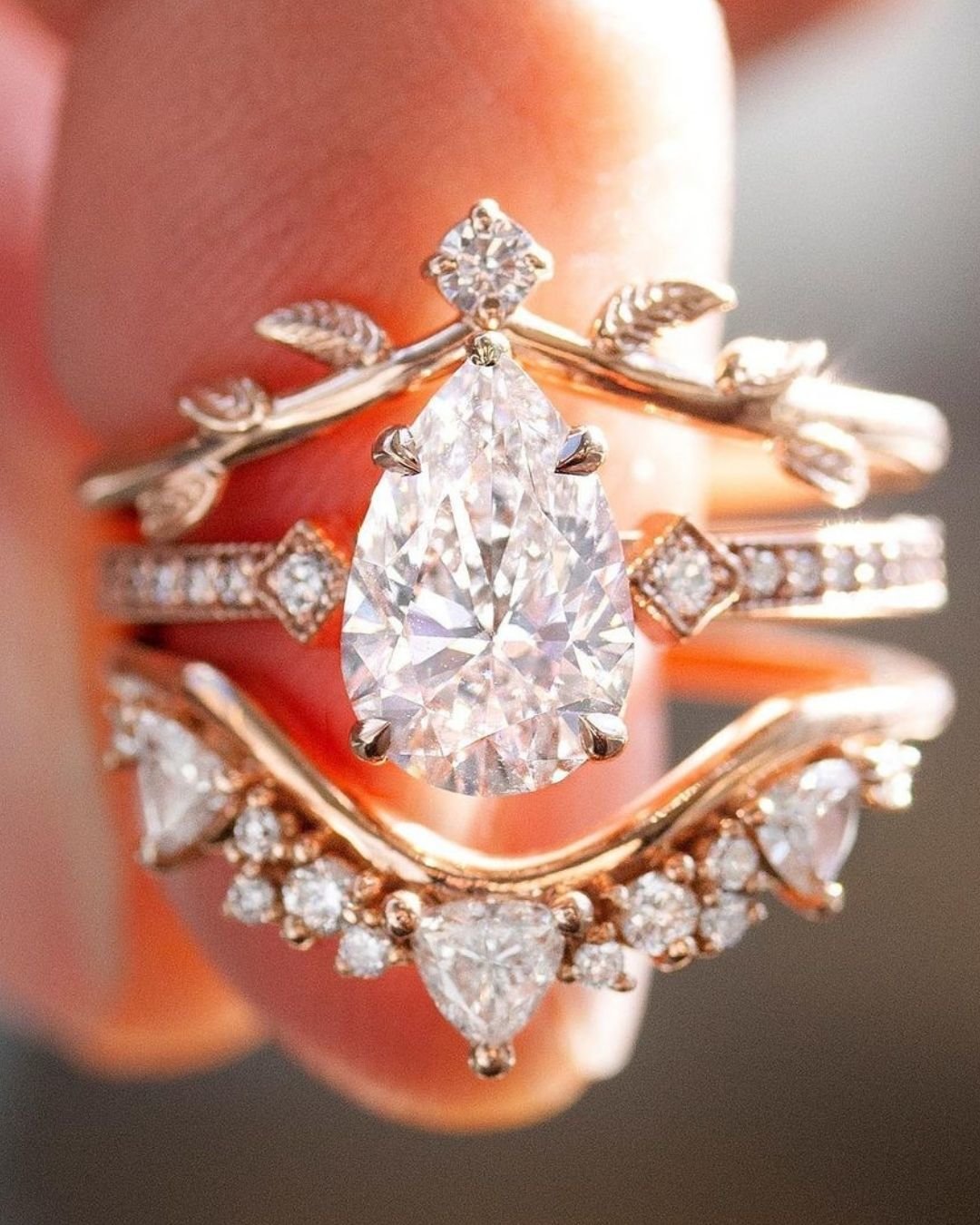 wedding rings for women rose gold rings1