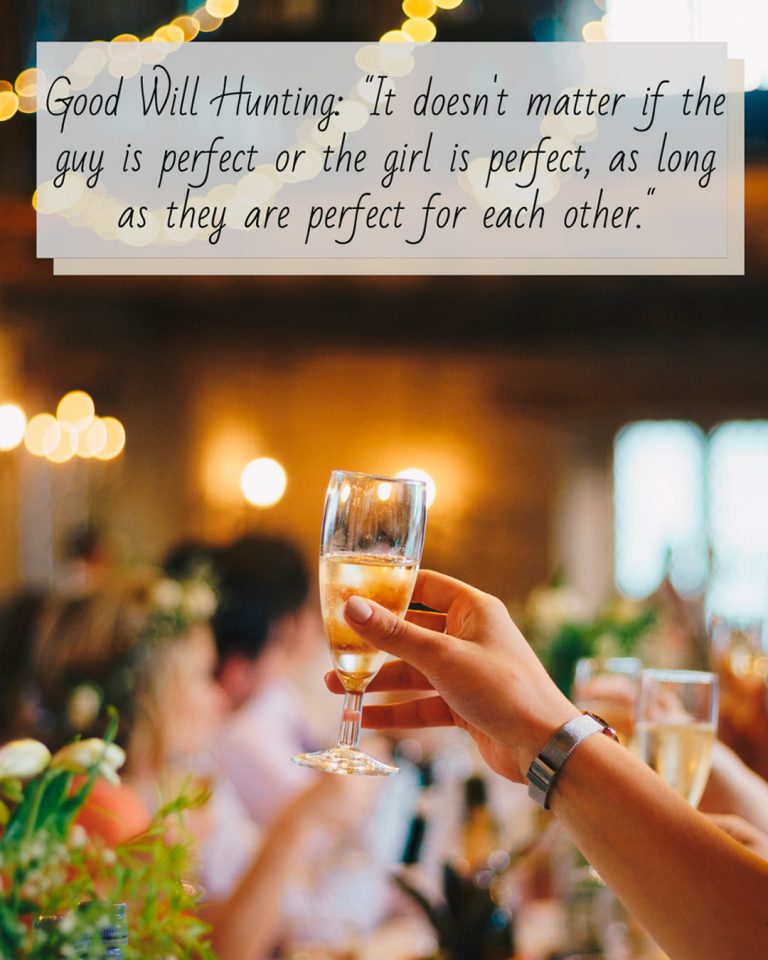 give a speech on a wedding toast