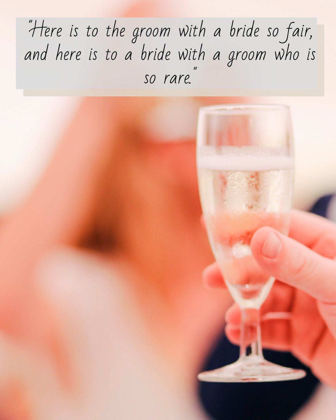 sample speech for wedding toast