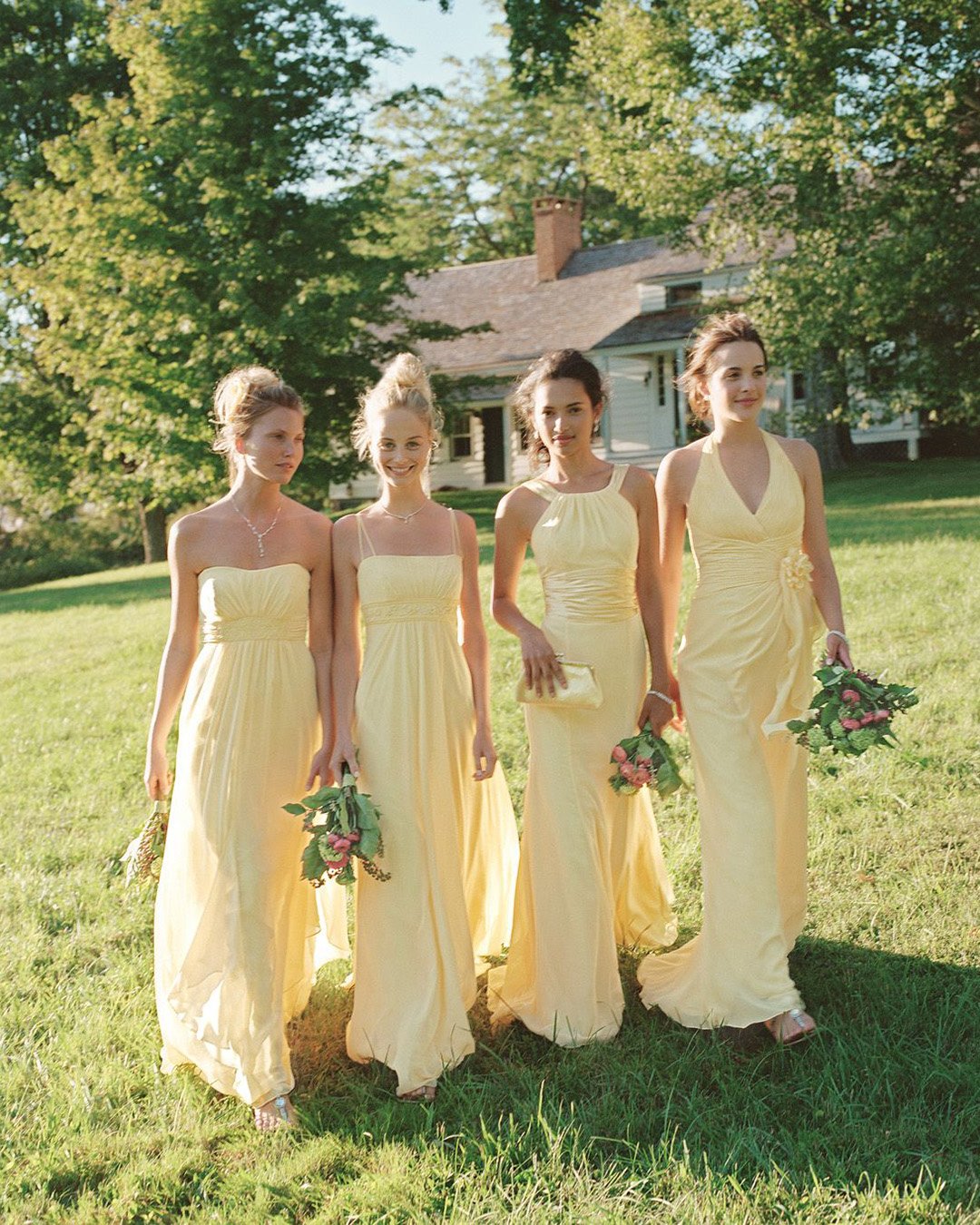 yellow bridesmaid