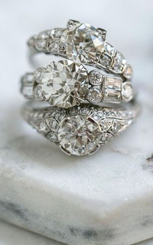 vintage wedding rings