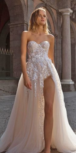 best wedding dresses a line sweetheart strapless berta