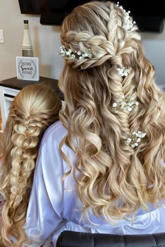 42 Amazing Boho Wedding Hairstyles For Tender Bride Wedding Forward