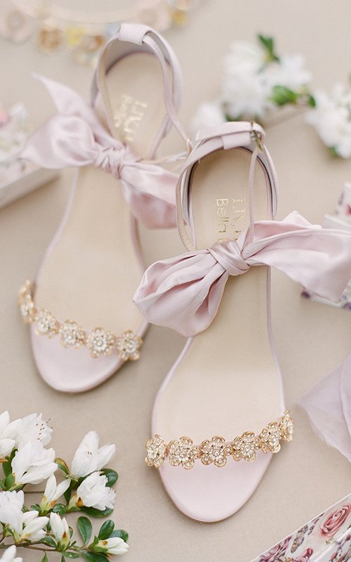 nude wedding shoes featured bella