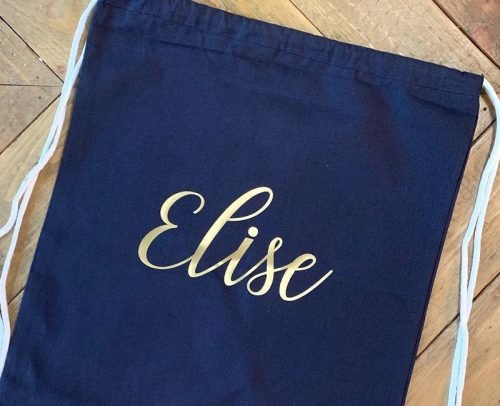 wedding gift bag ideas drawstring tote