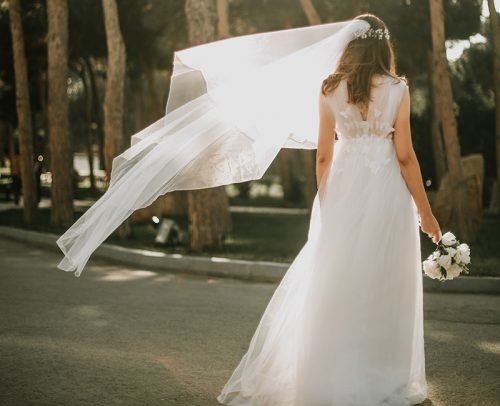 beatles wedding songs bride in dress walk