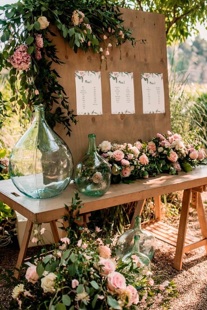 wedding flowers decor ideas table number