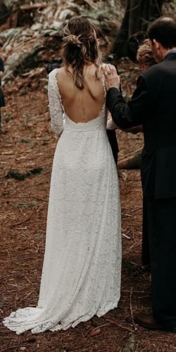 boho fall wedding dresses