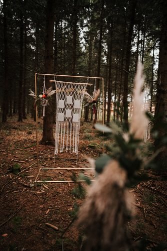forest wedding styled shoots boho reception fotografie danielaebner