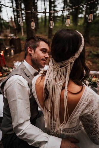 forest wedding styled shoots macrame halo fotografie danielaebner