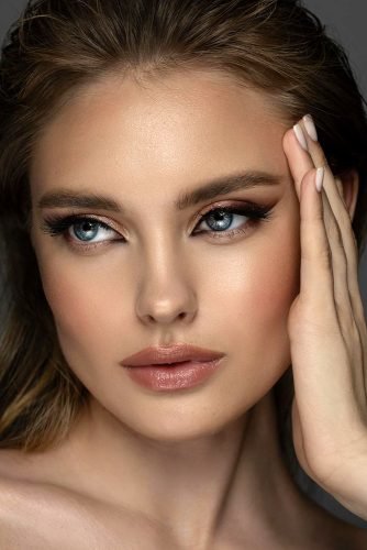 pinterest makeup for brides nude foxy eyes with arrows anastasia_obv
