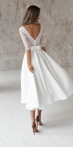 mid length dresses for weddings