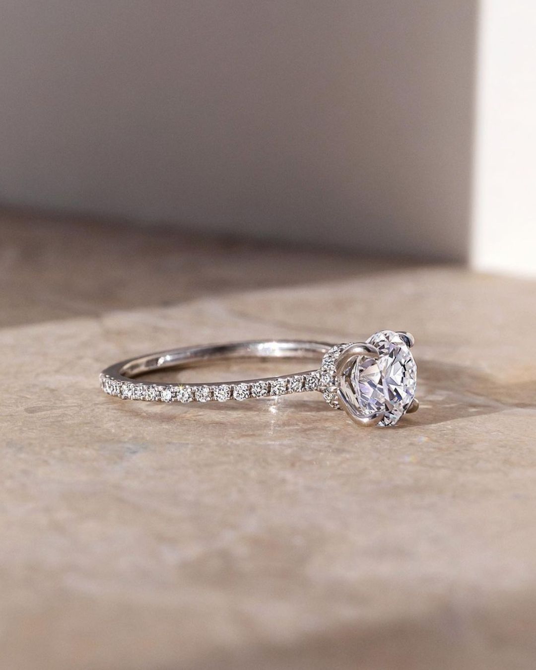 engagement ring ideas pave band1