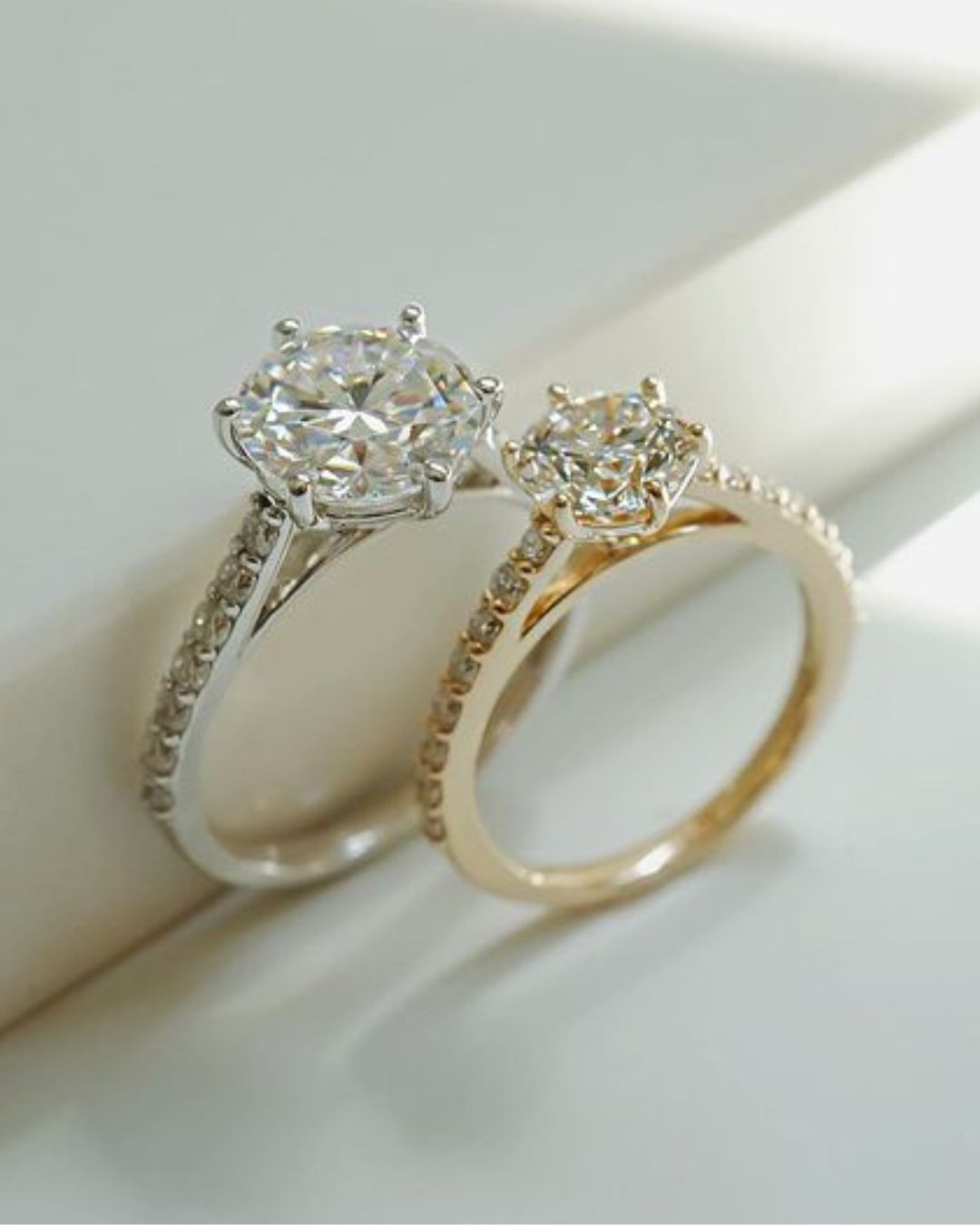 engagement ring ideas with solitaire center stone2