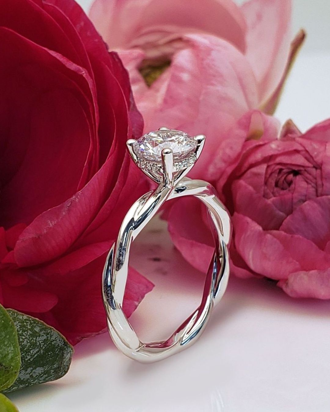 engagement ring ideas with twisted bands2