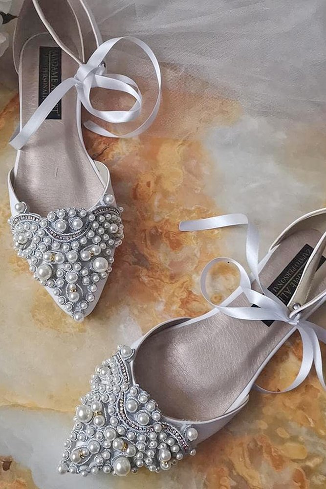 simple wedding flats
