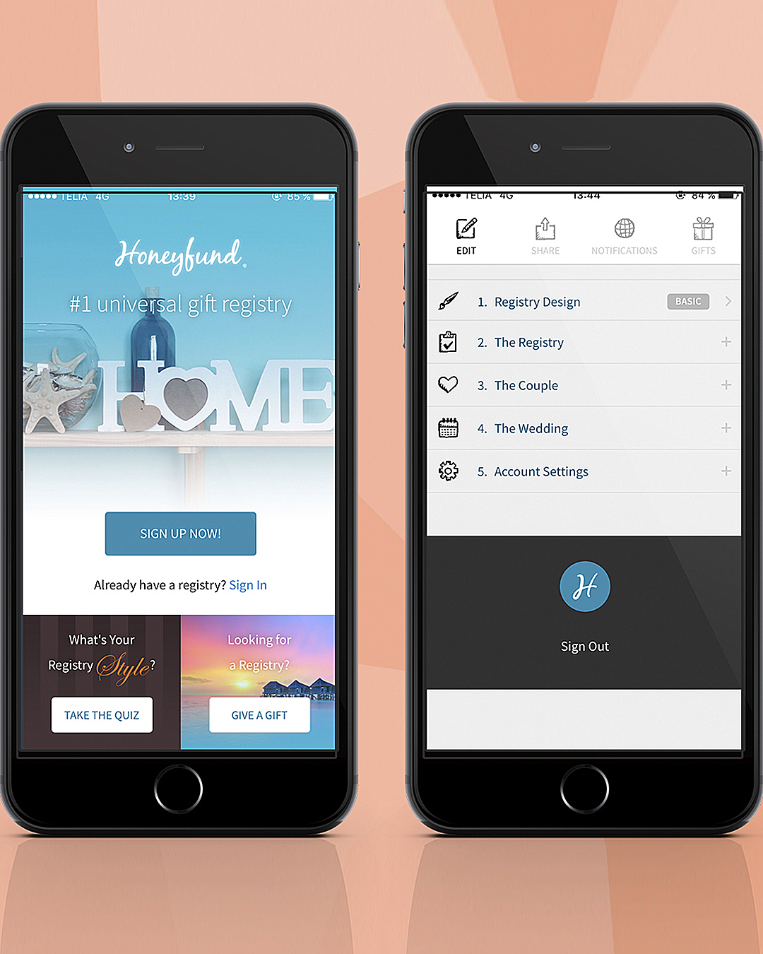 wedding planning apps honeyfund app