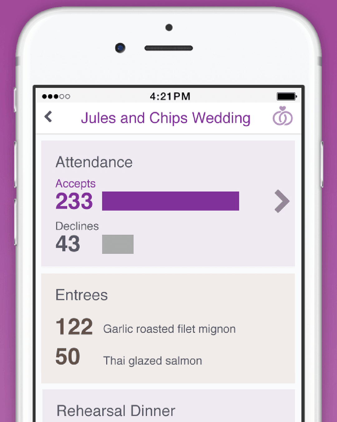 wedding planning apps rsvpify app