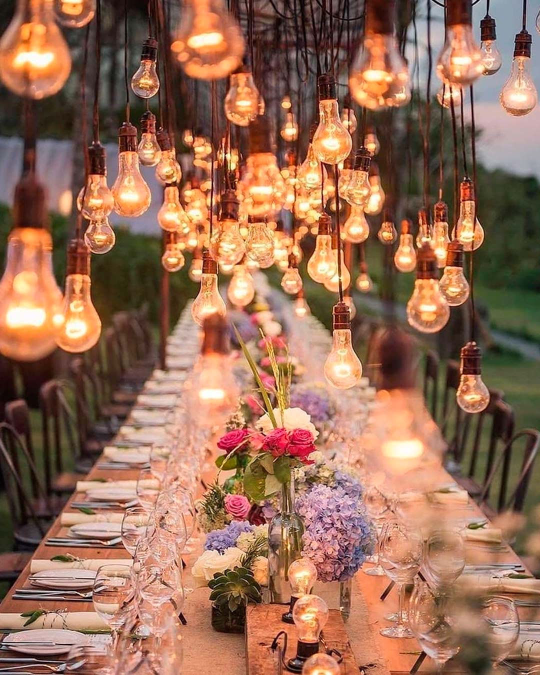 wedding ideas bubble lights