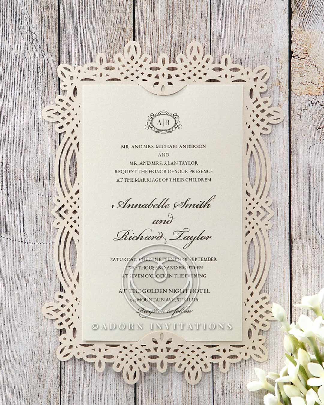Traditional Wedding Invitation Templates