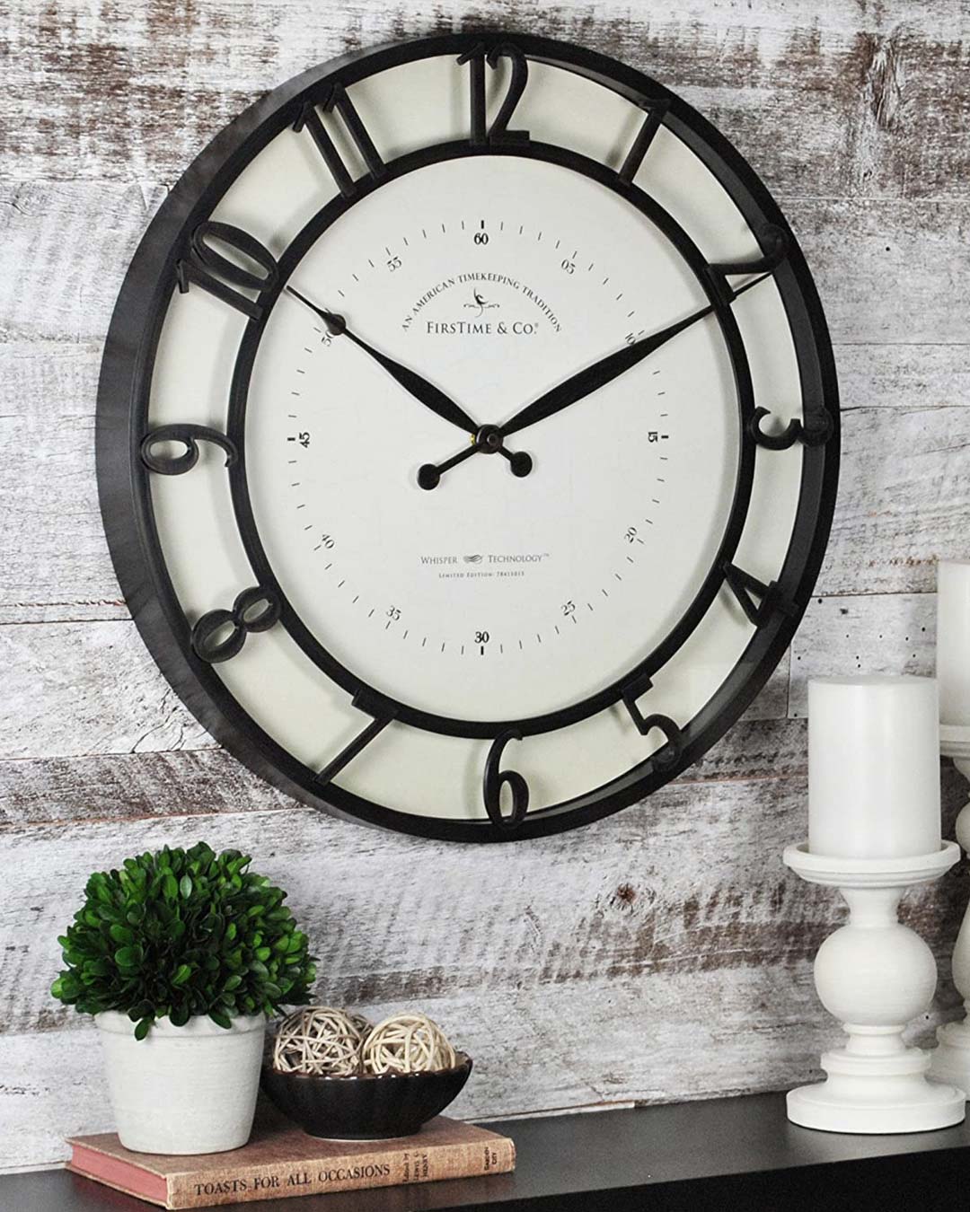 wedding registry ideas wall clock pots candles