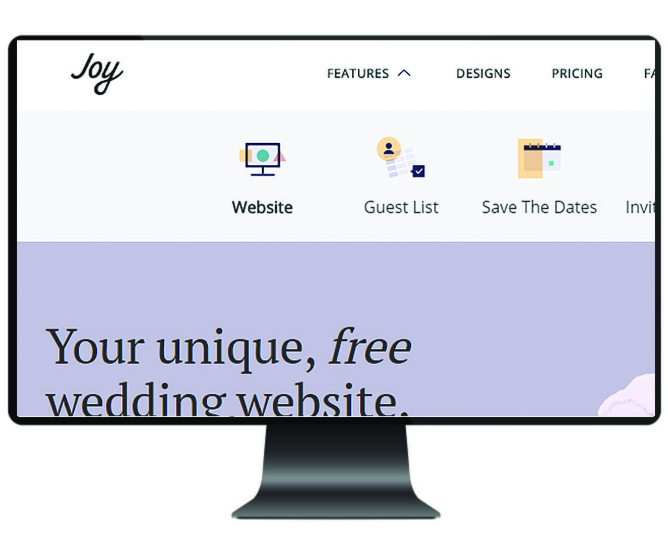 wedding websites website joy website