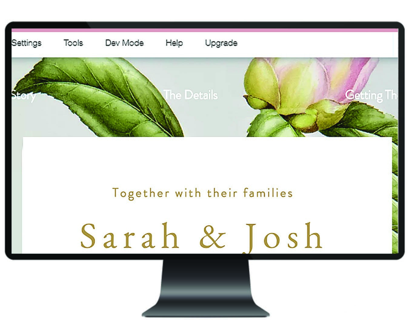 wedding websites website wix