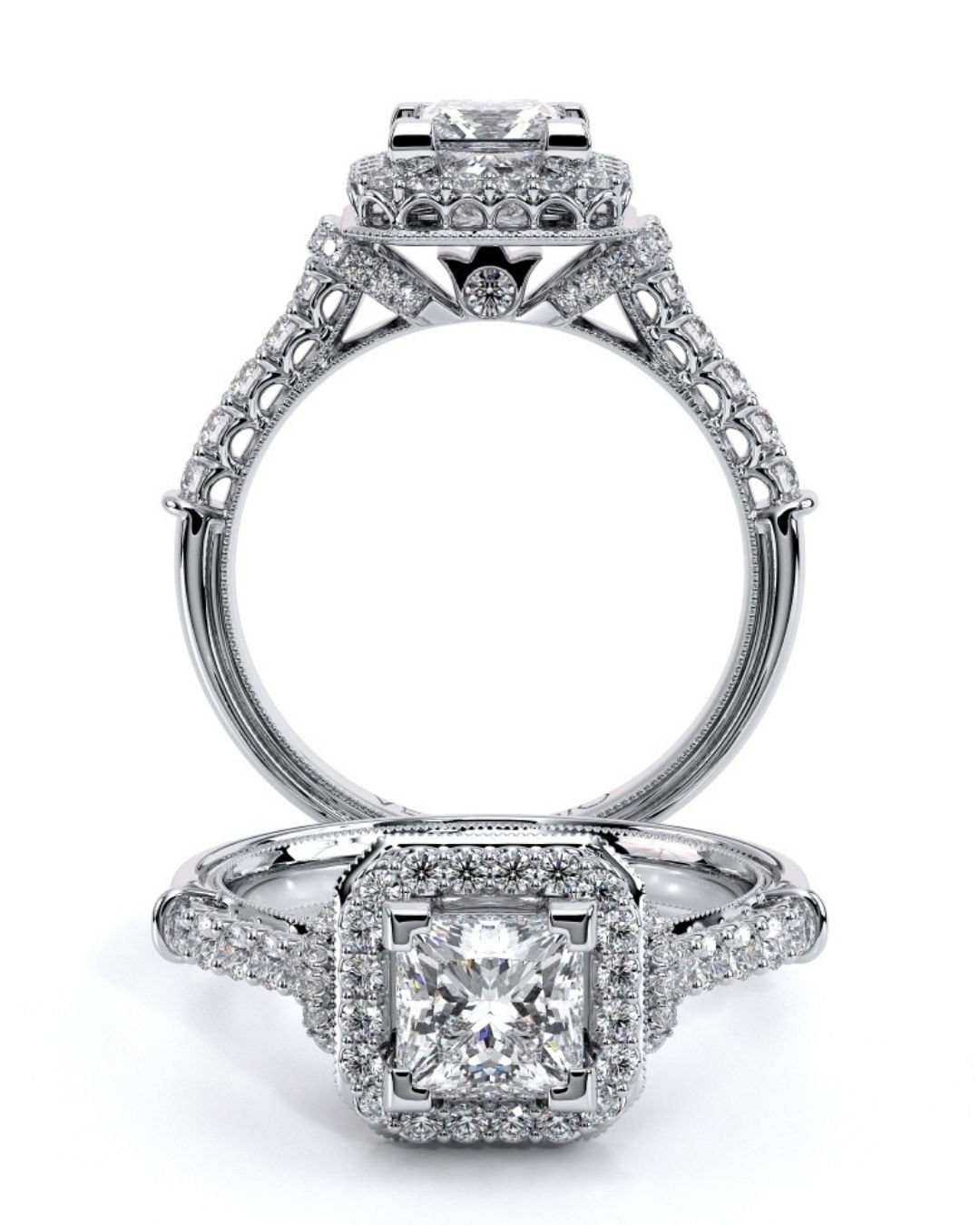 unique engagement rings princess cut rings2