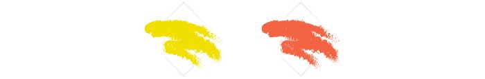 wedding colors palette combination combo yellow orange