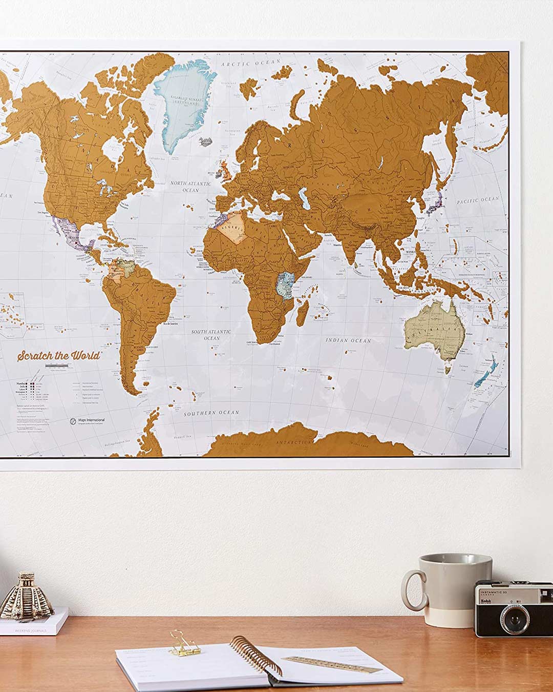wedding-registry ideas scratch map table