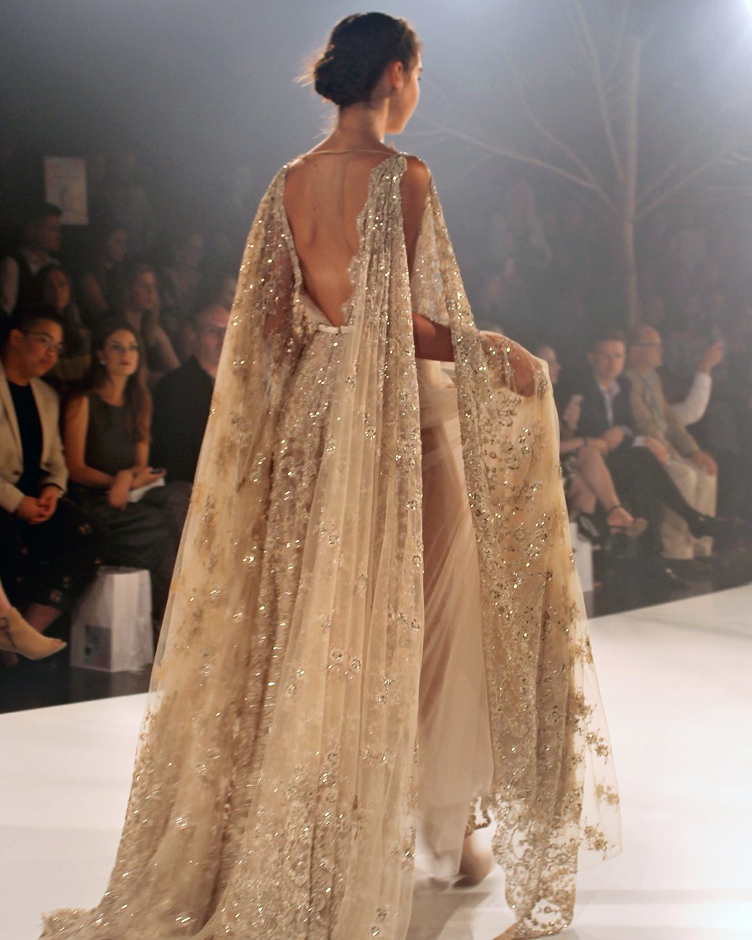 greek wedding dresses gold sequins lace paolo sebastian