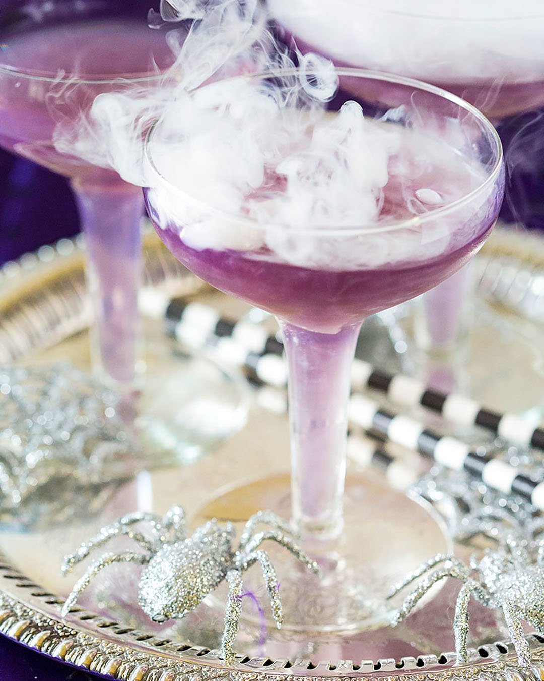 halloween bridal shower ideas lilac cocktail