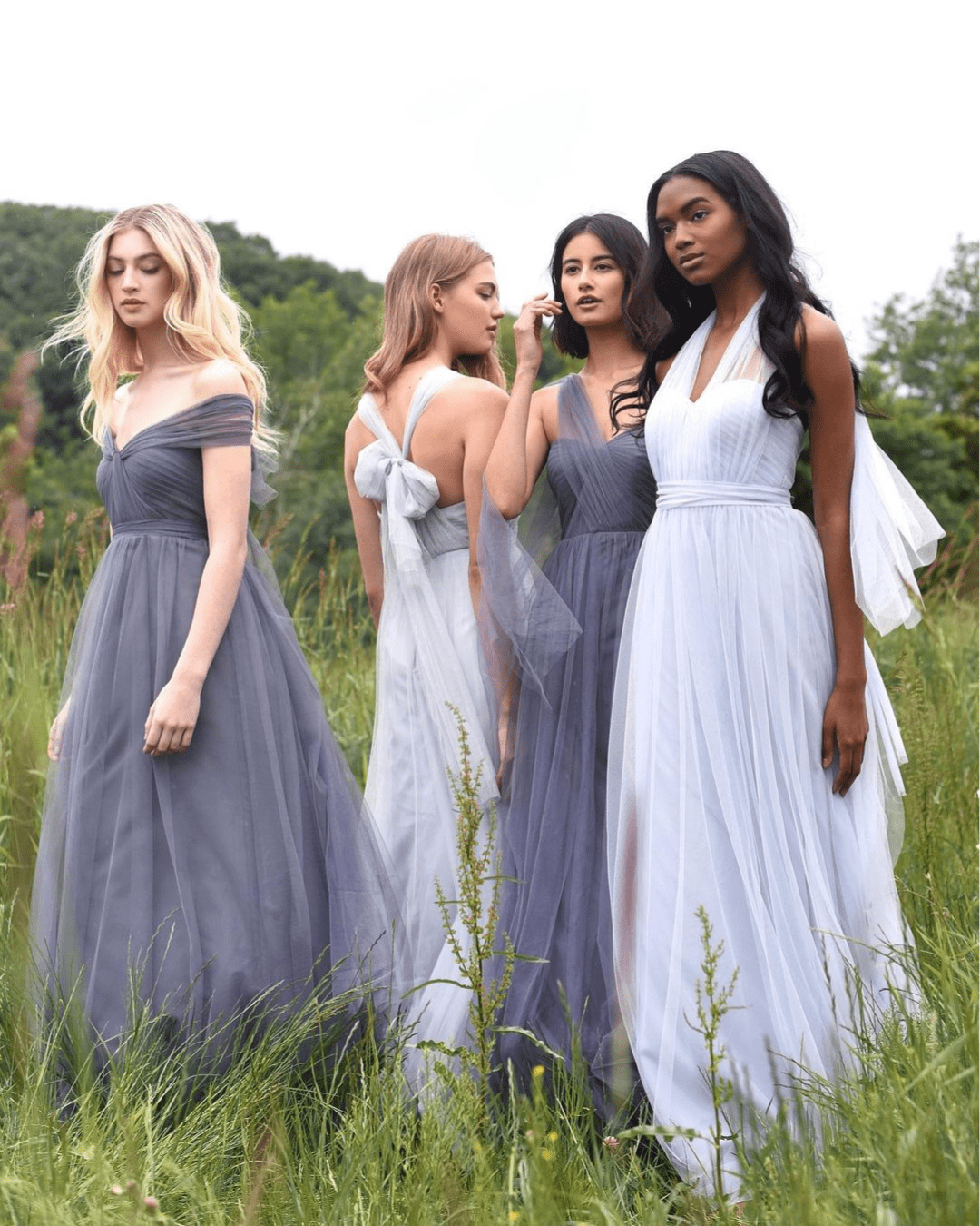 lavender wedding colors bridesmaids dresses