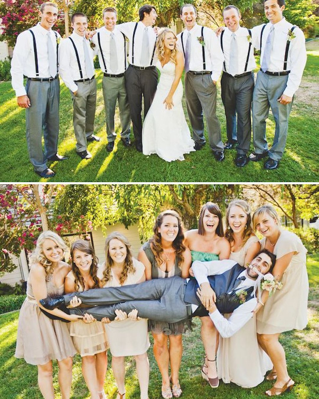 must have wedding photos funny pictures withbridesmaids and grromsmen jodie szablowski photography