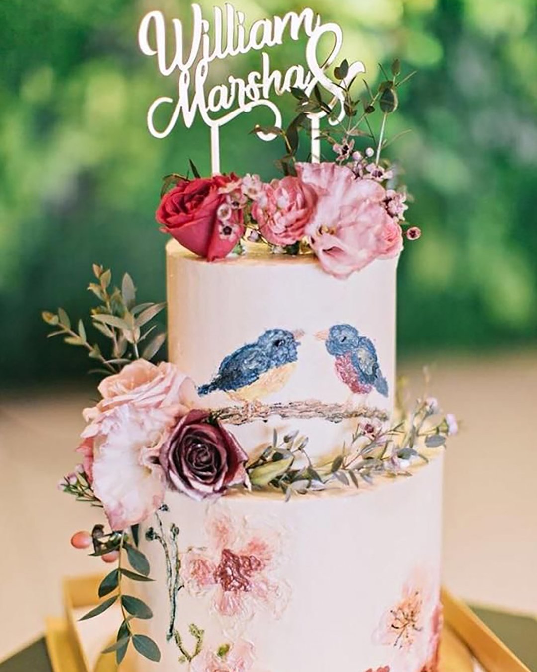 must have wedding photos watercolor cake k.pastries
