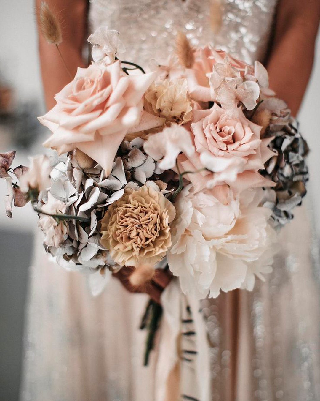 unique wedding colors bouquet