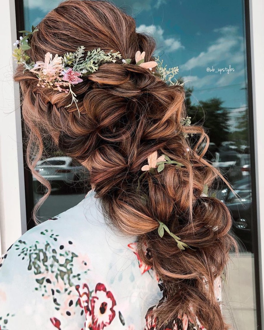 wedding hairstyles for long hair rustic