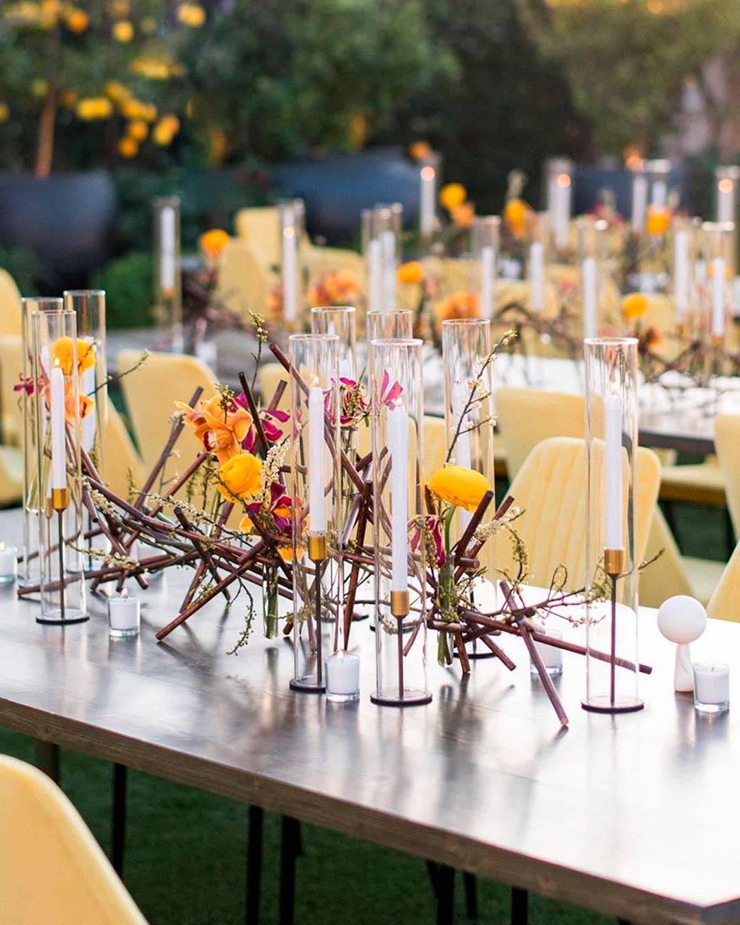 how to choose wedding colors table centerpiece candles
