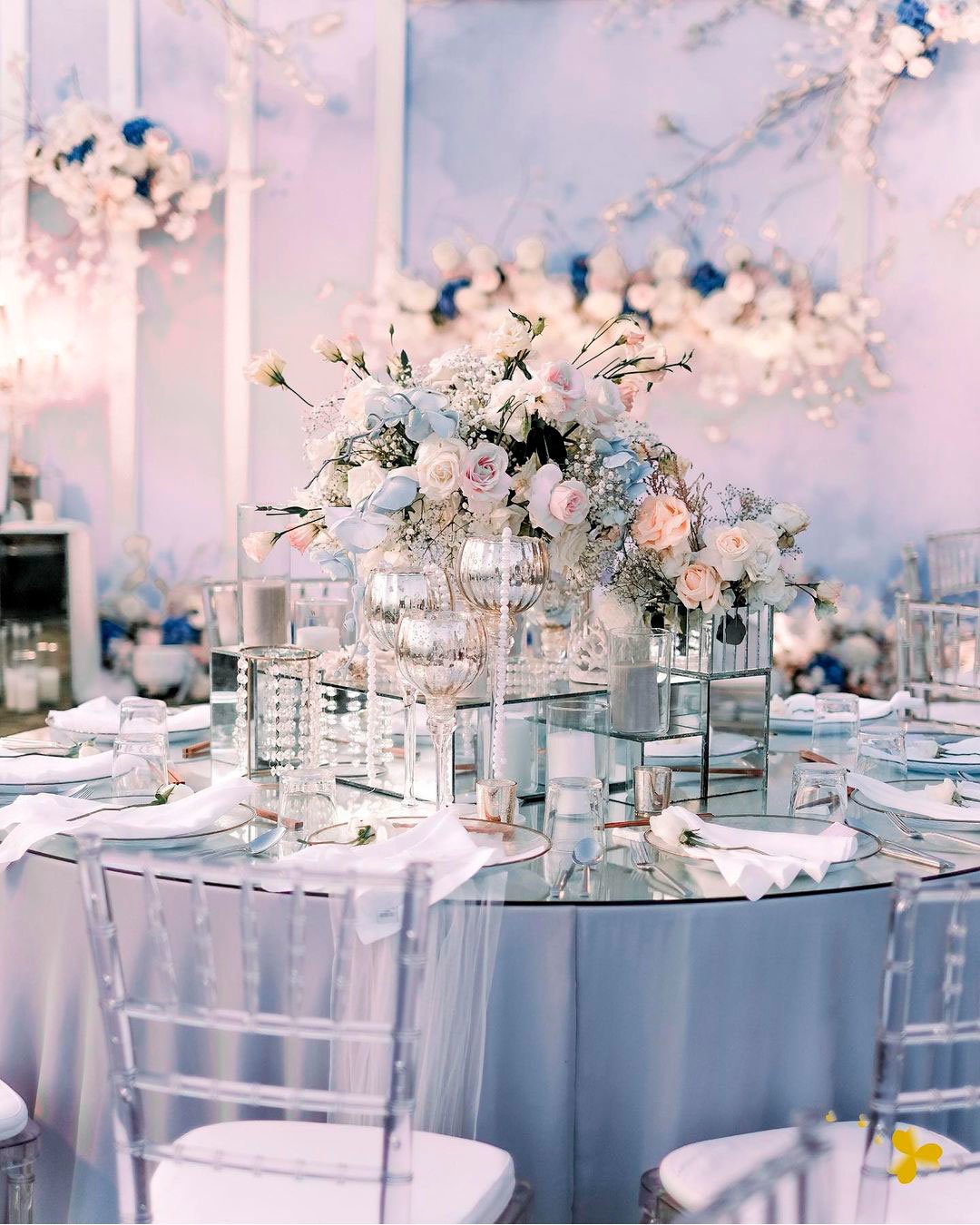 how to choose wedding colors table deocr