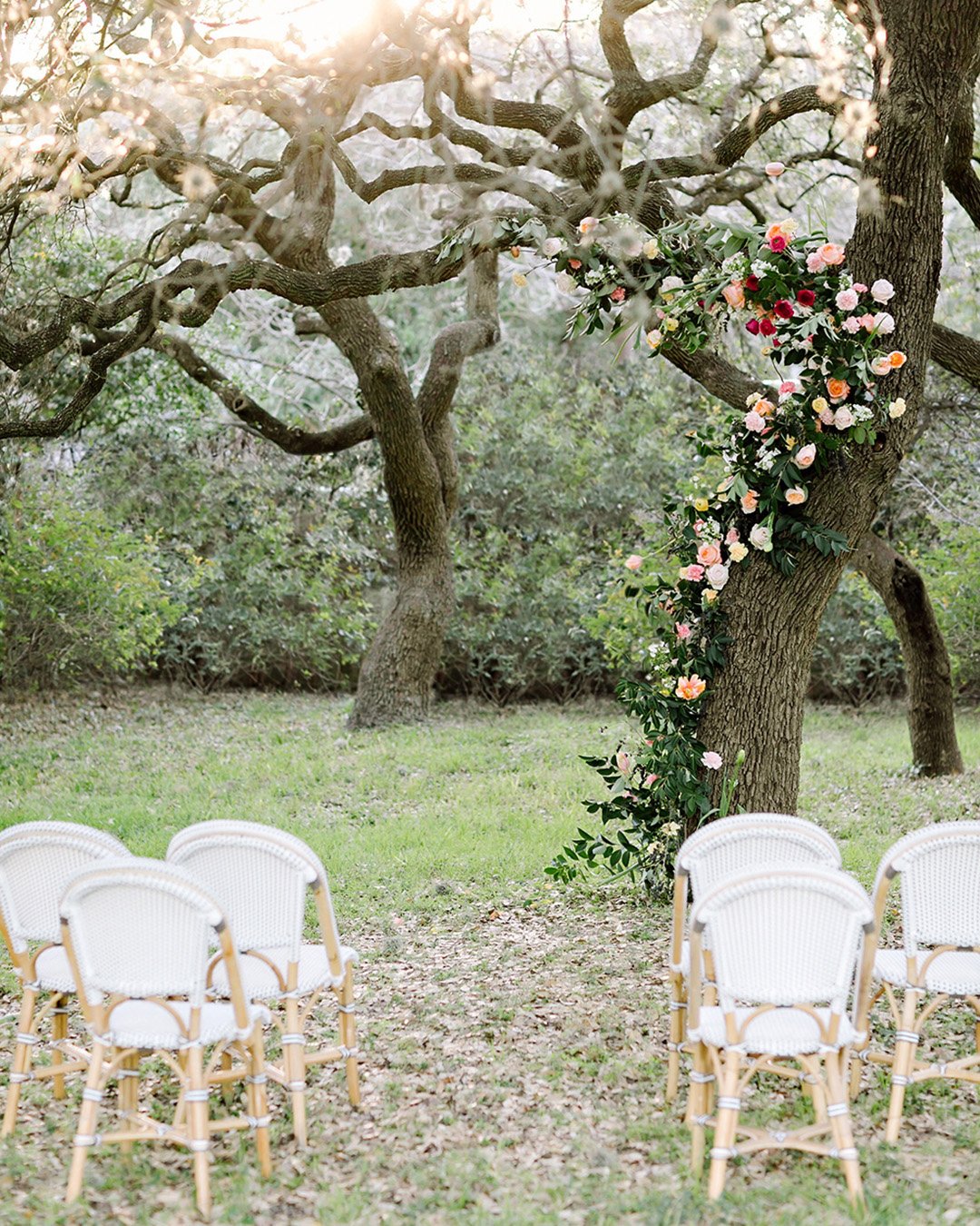 micro wedding venues ceremony park with flowers julie wilhite