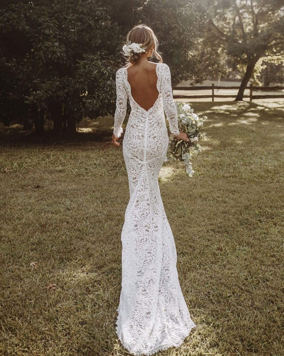 backless wedding dresses designer