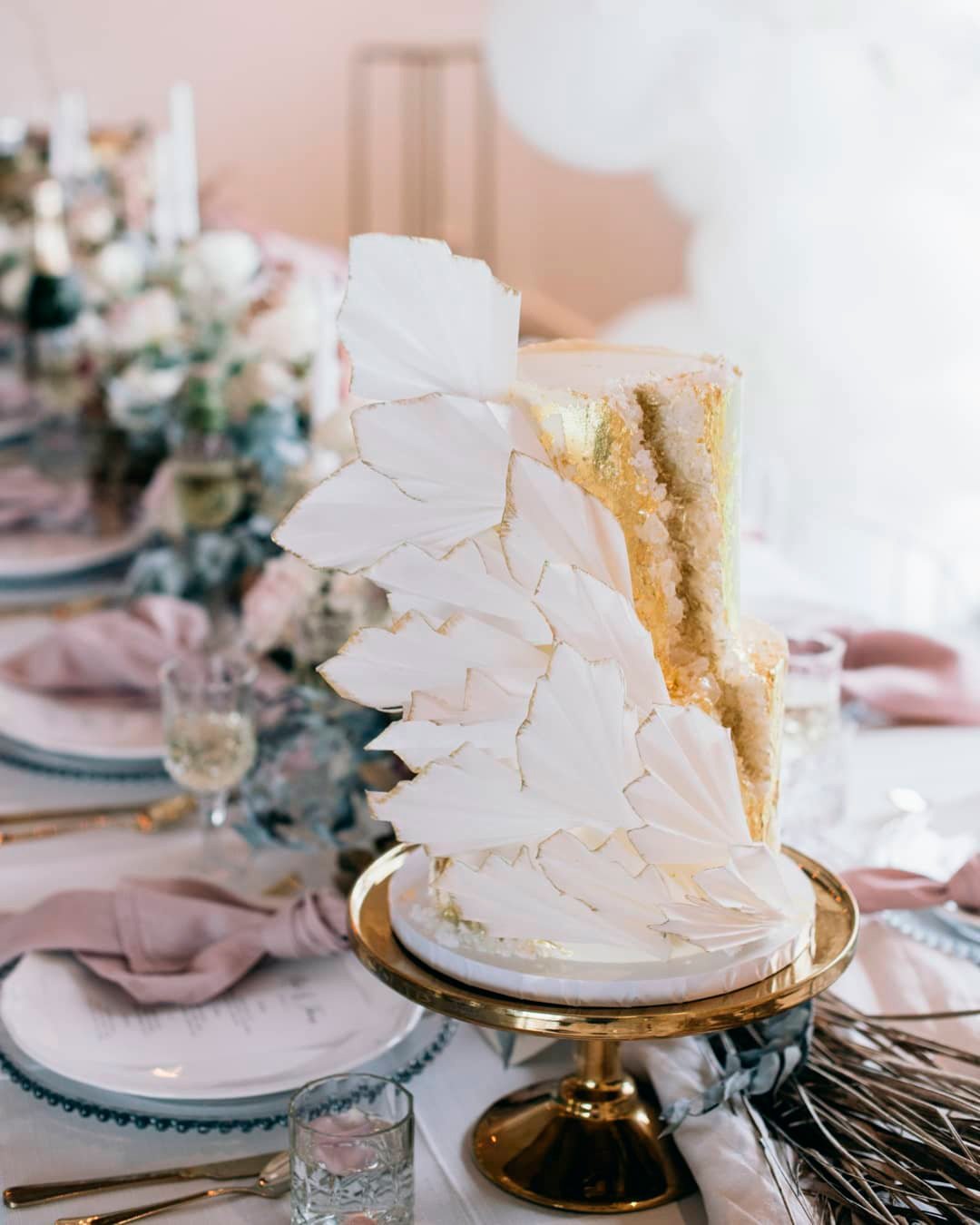 wedding trends textured cake