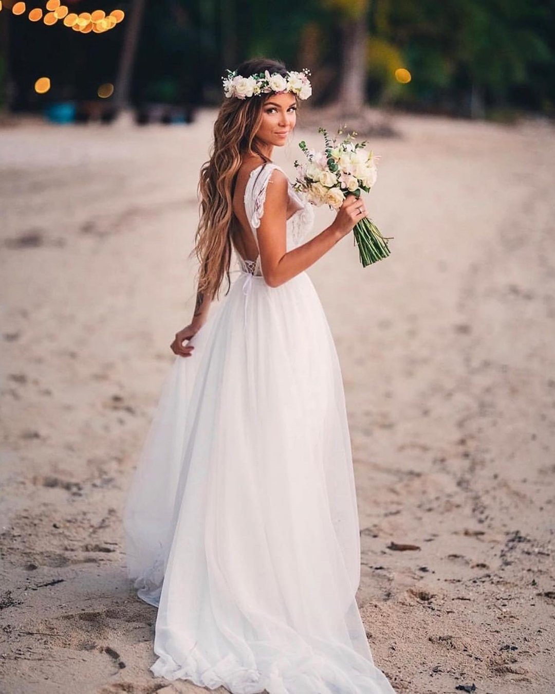 51 Beach Wedding Dresses Perfect For Destination Weddings