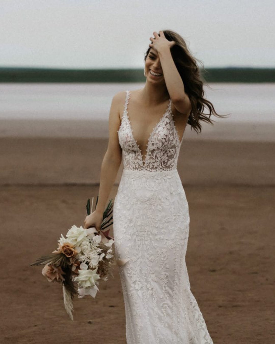 sexy beach wedding dresses