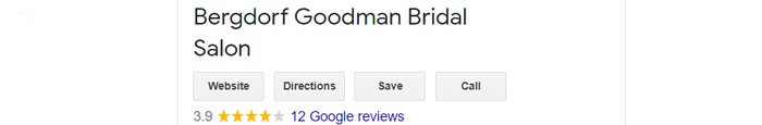 best bridal salon in NYC bergdorf review
