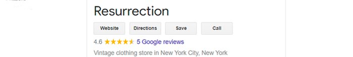 best bridal salon in NYC resurrection vintage review