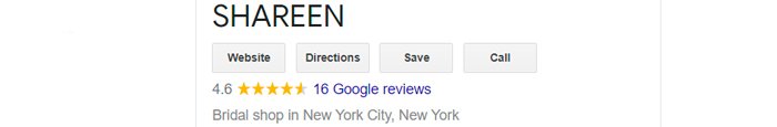 best bridal salon in NYC shareen review