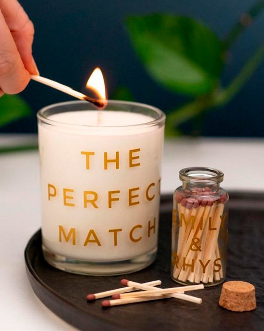 engagement gifts candle