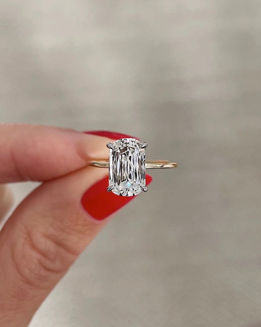 engagement ring shapes asscher cut rings2
