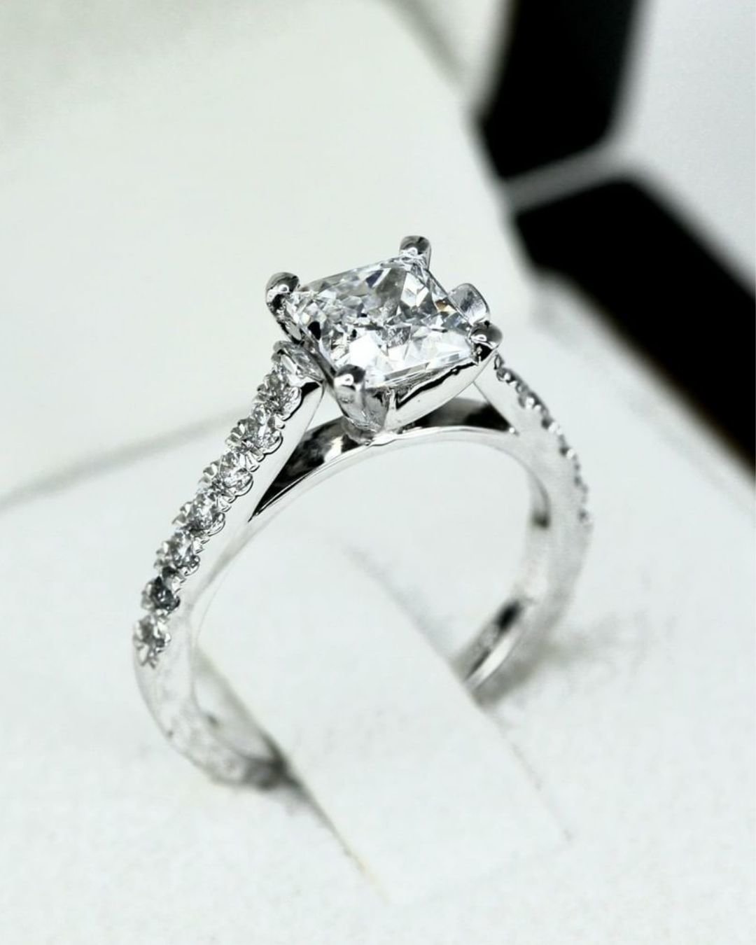engagement ring shapes princess cut rings